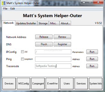 Matt's System Helper-Outer screenshot