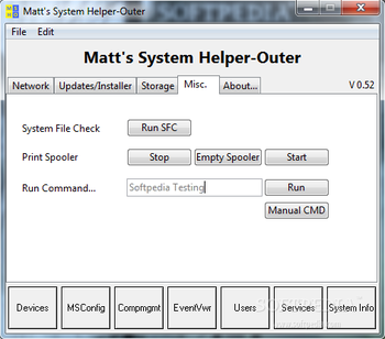 Matt's System Helper-Outer screenshot 4