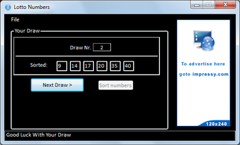 Mattlav Lotto screenshot