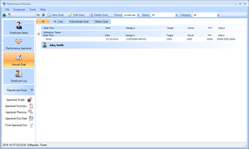 MAUS Performance Review screenshot 10