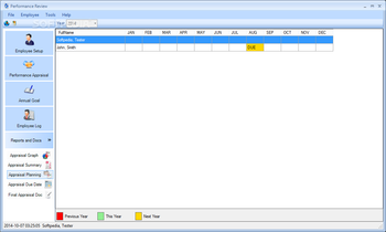 MAUS Performance Review screenshot 16