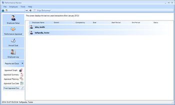 MAUS Performance Review screenshot 18