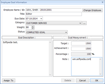 MAUS Performance Review screenshot 6