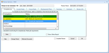 MAUS Performance Review screenshot 7
