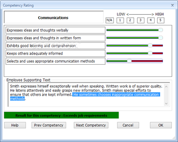 MAUS Performance Review screenshot 8