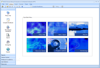 MAUS Policies Manual screenshot