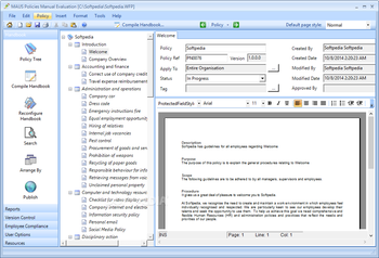 MAUS Policies Manual screenshot 2