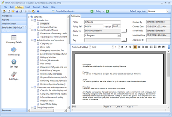 MAUS Policies Manual screenshot 9