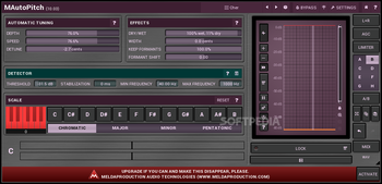 MAutoPitch screenshot