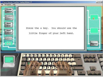 Mavis Beacon Teaches Typing 17 Deluxe screenshot