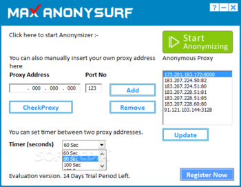 Max AnonySurf screenshot 3