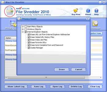 Max File Shredder screenshot 3