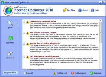 Max Internet Optimizer screenshot