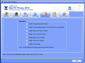 Max PC Privacy screenshot 6