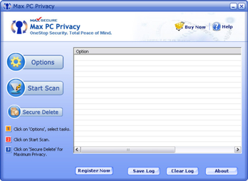 Max PC Privacy  screenshot 2