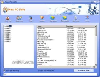 Max PC Safe screenshot 2