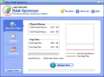 Max RAM Optimizer screenshot 1