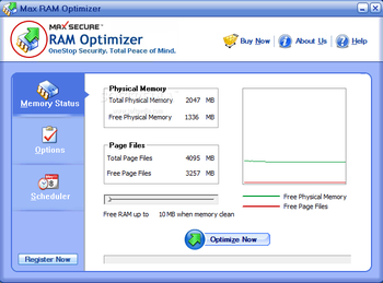 Max RAM Optimizer screenshot