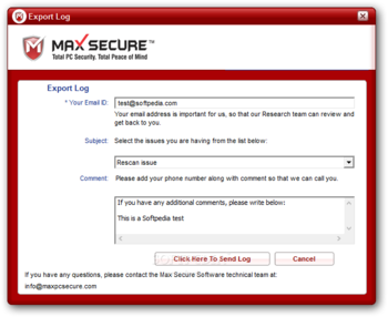 Max Secure Anti Virus Pro 2013 screenshot 4