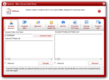 Max Secure Anti Virus Pro 2013 screenshot 6
