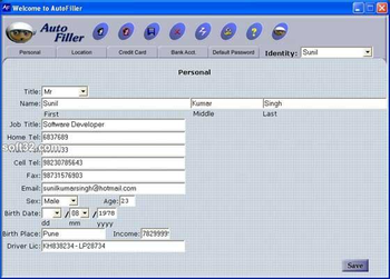 Max Secure Autofiller screenshot