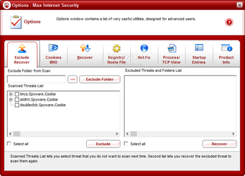 Max Secure Internet Security screenshot 3