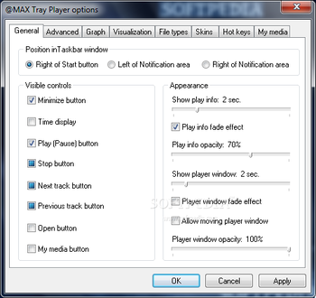 Max Tray Player screenshot 3
