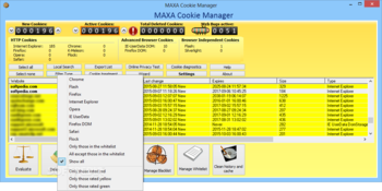 MAXA Cookie Manager screenshot 2