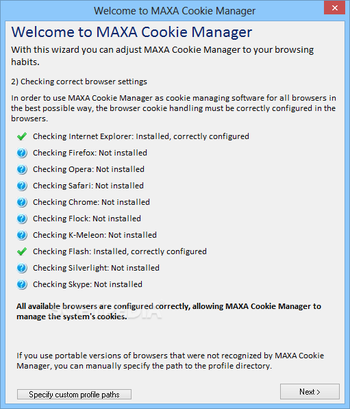 MAXA Cookie Manager screenshot 5