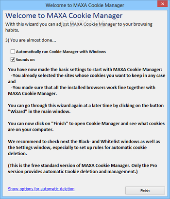MAXA Cookie Manager screenshot 6