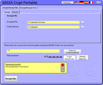 MAXA Crypt Portable (Former MAXA Crypt Mobile) screenshot 2