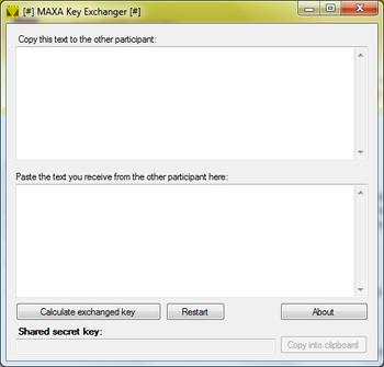 MAXA Key Exchanger screenshot