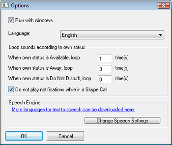 MAXA Notifier for Skype screenshot 2
