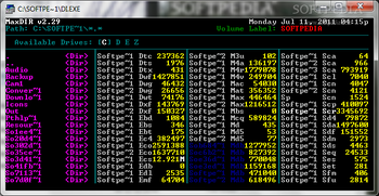 MaxDIR screenshot
