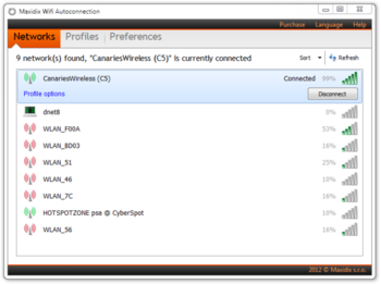 Maxidix Wifi Autoconnection screenshot