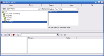 MaxLister screenshot 2