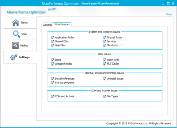 MaxPerforma Optimizer screenshot 4