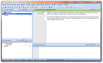 MAXQDA Reader screenshot