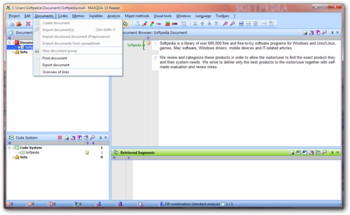 MAXQDA Reader screenshot 3