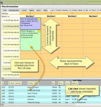 MaxScheduler screenshot