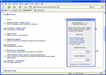 Maxthon Browser screenshot