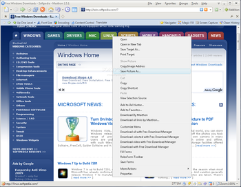 Maxthon [Softpedia Edition] screenshot