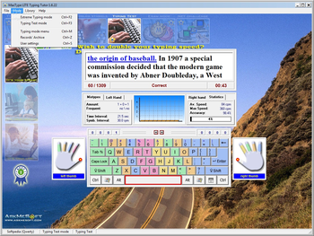 MaxType LITE Typing Tutor screenshot 2