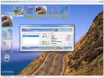 MaxType LITE Typing Tutor screenshot 4