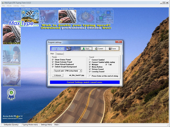 MaxType LITE Typing Tutor screenshot 6