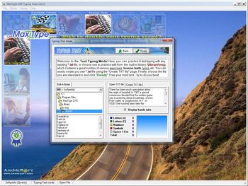 MaxType LITE Typing Tutor screenshot 8