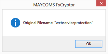 Maycoms FxCryptor screenshot 11