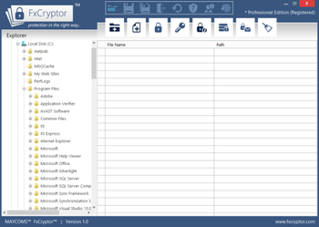 Maycoms FxCryptor screenshot 5