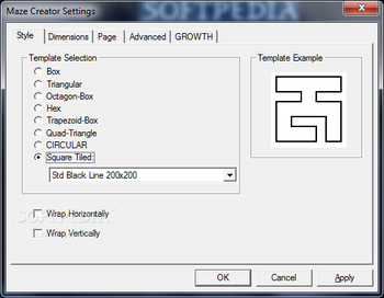 Maze Creator STD screenshot 4