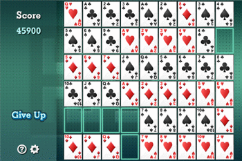 Maze Solitaire screenshot